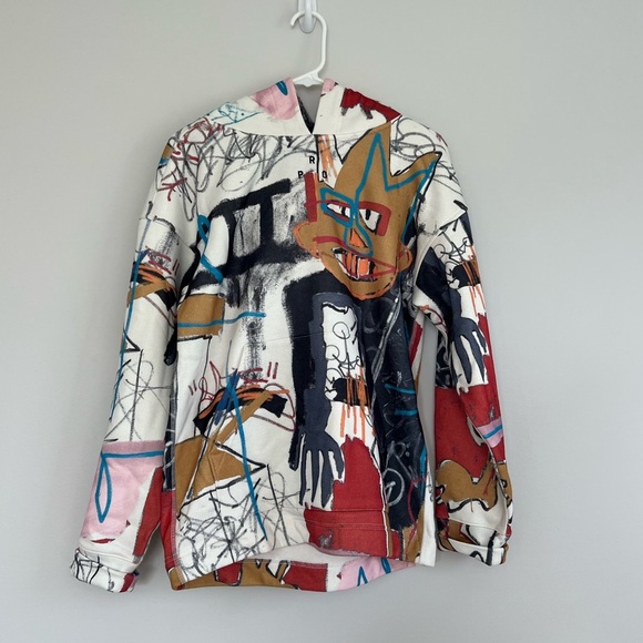 rome pays off Tops - Basquiat "A-One" Unisex Hoodie Rome Pays Off